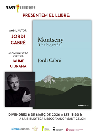 Presentació del llibre Montseny [una biografia], amb l'autor, Jordi Cabré | 