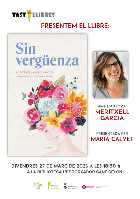 Presentació del llibre Sin vergüenza, amb l'autora, Meritxell Garcia | 
