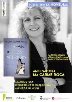 Presentació de la novel·la Les illes interiors amb l'autora, Maria Carme Roca Tast de llibres | 