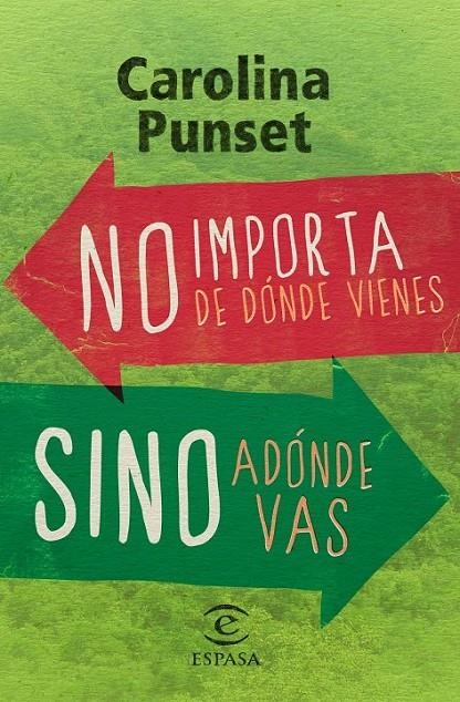 NO IMPORTA DE DÓNDE VIENES, SINO ADÓNDE VAS | 9788467028492 | PUNSET, CAROLINA