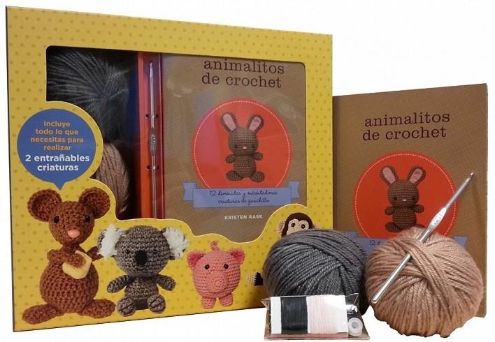 ANIMALITOS DE CROCHET, KIT | 9788448008895 | KRISTEN RASK