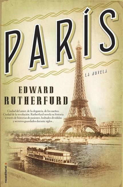 PARÍS | 9788499186627 | RUTHERFURD, EDWARD