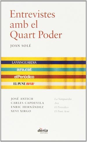 ENTREVISTES AMB EL QUART PODER | 9788495400802 | SOLÉ, JOAN
