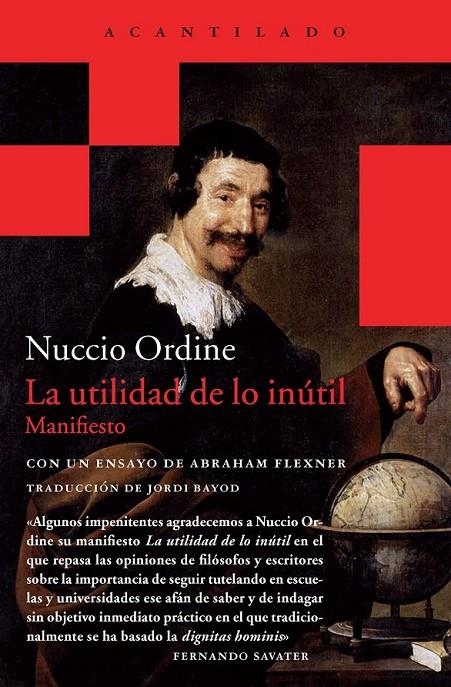 UTILIDAD DE LO INÚTIL | 9788415689928 | ORDINE, NUCCIO