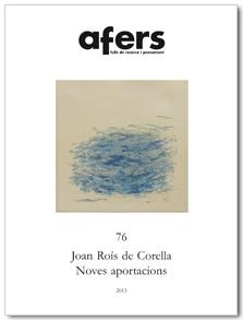 JOAN ROÍS DE CORELLA | 9788492542895 | FERRANDO FRANCÉS, ANTONI