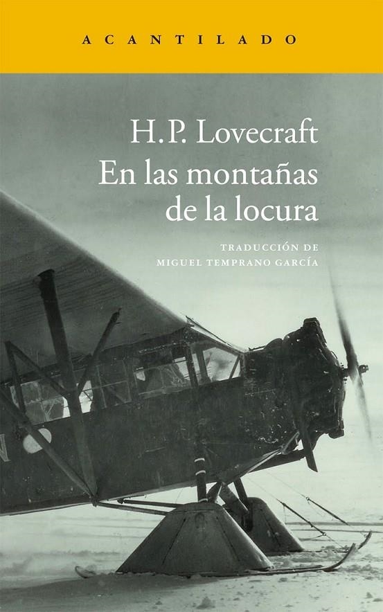 EN LAS MONTAÑAS DE LA LOCURA | 9788416011001 | LOVECRAFT, HOWARD PHILLIPS