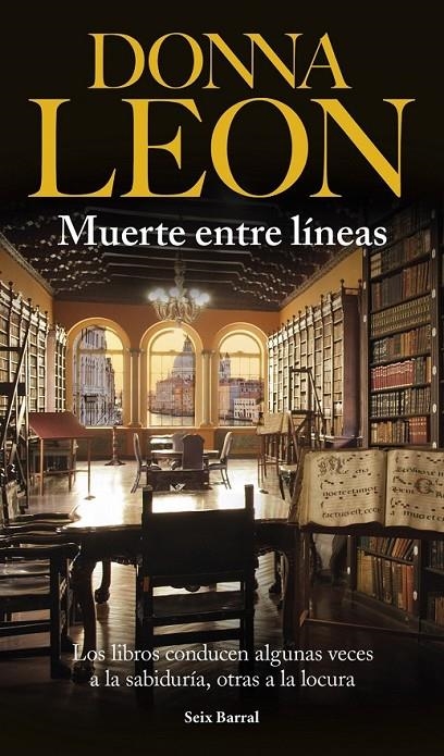 MUERTE ENTRE LÍNEAS | 9788432222528 | LEON, DONNA