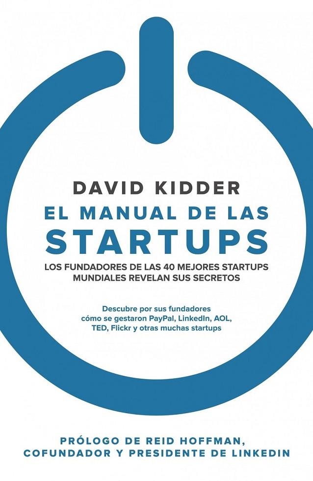 MANUAL DE LAS STARTUPS | 9788498752182 | KIDDER, DAVID S.