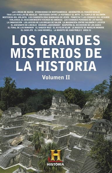 GRANDES MISTERIOS DE LA HISTORIA. VOLUMEN II | 9788401347245 | CANAL HISTORIA