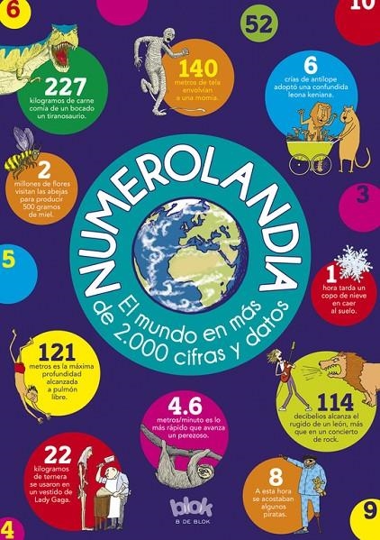 NUMEROLANDIA. EL MUNDO EN MÁS DE 2000 CIFRAS Y DATOS | 9788416075218 | MARTIN/GIFFORD/TAYLOR