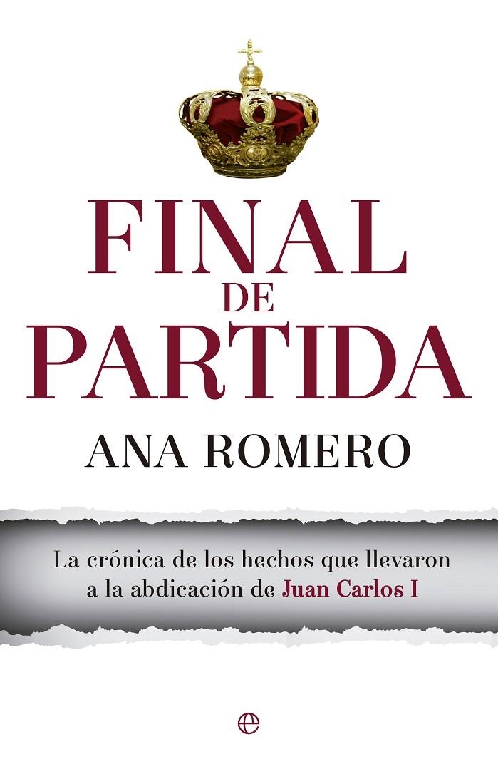 FINAL DE PARTIDA | 9788490603031 | ROMERP,ANA