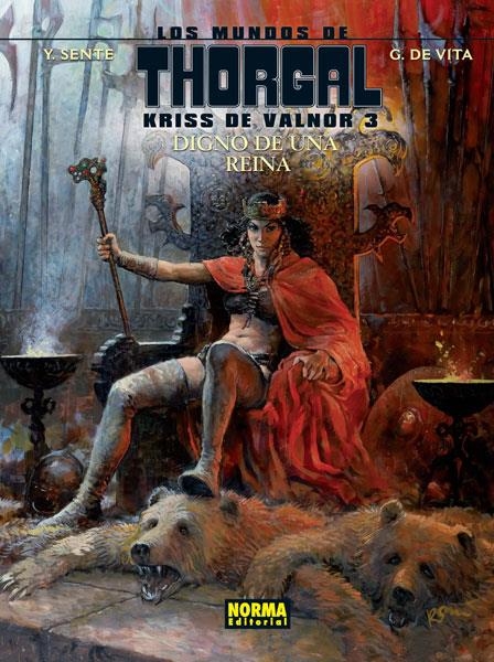KRISS DE VALNOR 3. DIGNO DE UNA REINA | 9788467913958 | DE VITA  GUILO- SENTE.Y