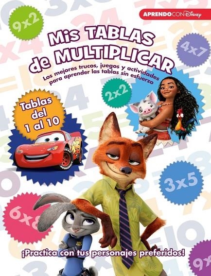 MIS TABLAS DE MULTIPLICAR (LIBRO EDUCATIVO DISNEY CON ACTIVIDADES) | 9788416548873 | CLEMENTS , RON