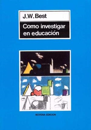 COMO INVESTIGAR EN EDUCACION | 9788471120991 | Best, John W.