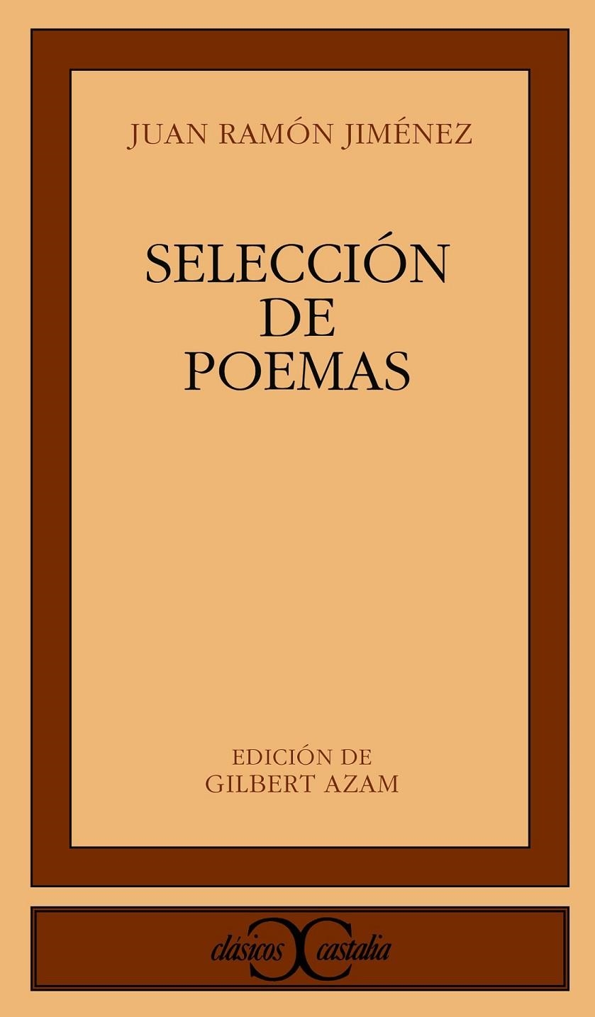 SELECCION DE POEMAS | 9788470394898 | JIMÉNEZ, JUAN RAMÓN