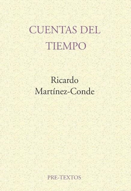 CUENTAS DEL TIEMPO | 9788481910254 | MARTINEZ-CONDE, RICARDO