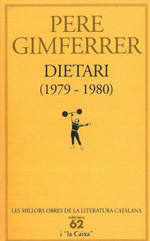 DIETARI (1979-1980) | 9788429737837 | GIMFERRER, PERE
