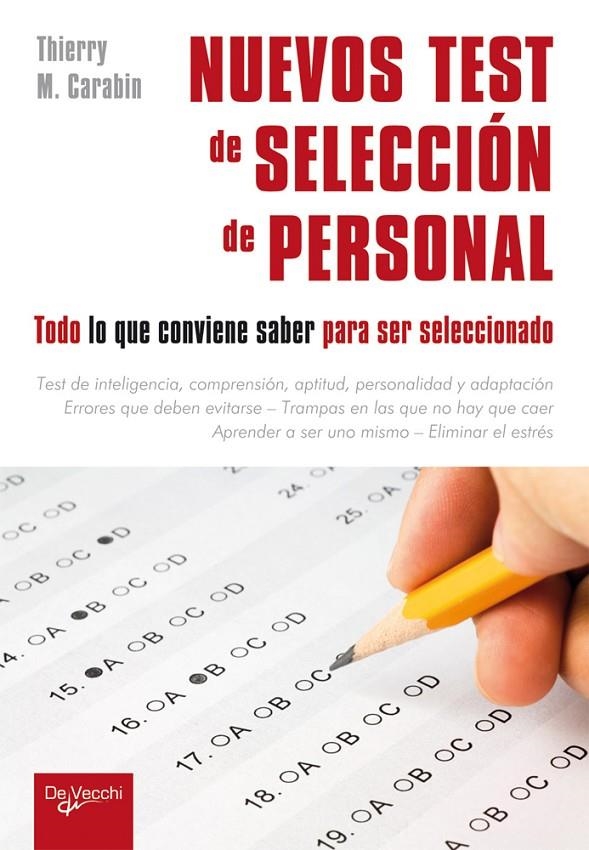 NUEVOS TEST DE SELECCION DE PERSONAL | 9788431512774 | CARABIN,THIERRY
