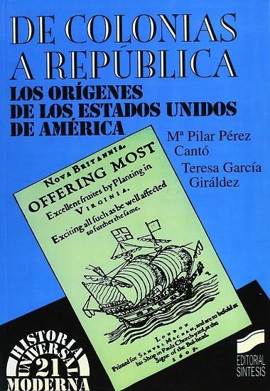 ORIGENES DE LOS ESTADOS UNIDOS DE AMERICA | 9788477382782 | PEREZ-GARCIA
