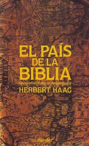 PAIS DE LA BIBLIA, EL | 9788425417641 | HAAG, HERBERT