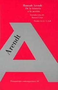 DE LA HISTORIA A LA ACCION | 9788449301841 | ARENDT, HANNAH