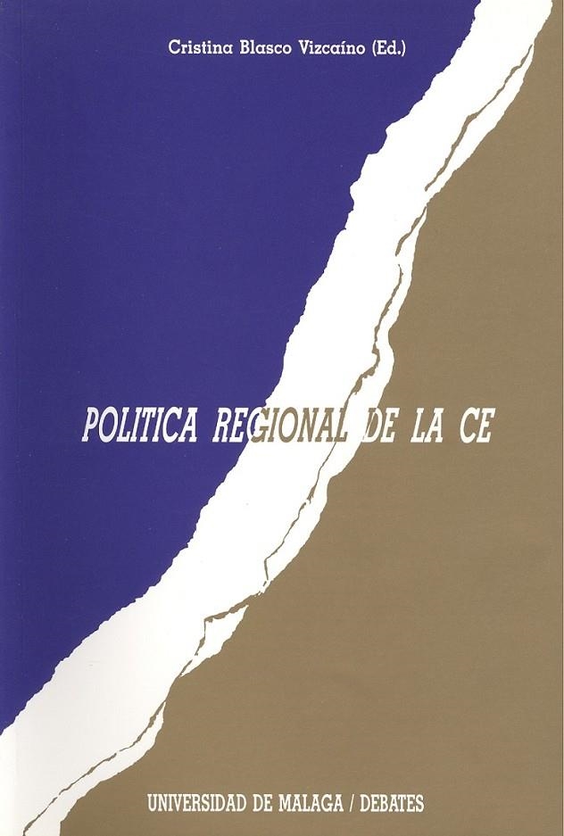 POLITICA REGIONAL DE LA CE | 9788474962765 | BLASCO VIZCAINO, CRISTINA