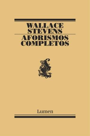 AFORISMOS COMPLETOS | 9788426428691 | STEVENS, WALLACE