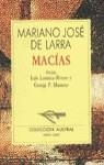 MACIAS | 9788423919550 | LARRA,MARIANO JOSE DE