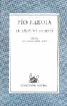 MUNDO ES ANSI, EL | 9788423919420 | BAROJA,PIO
