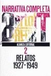 NARRATIVA COMPLETA 2 : RELATOS (1927-1949) | 9788420604008 | BRECHT, BERTOLT