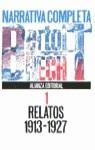 NARRATIVA COMPLETA 1 : RELATOS (1913-1927) | 9788420603087 | BRECHT, BERTOLT