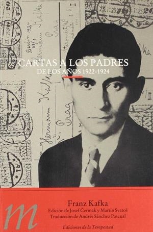 CARTAS A LOS PADRES DE LOS AÑOS 1922-1924 | 9788479480516 | KAFKA, FRANZ