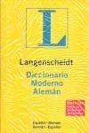 DICCIONARIO MODERNO ALEMAN/ESPA#OL | 9783468960482 | VV.AA.