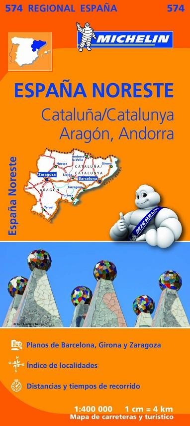 CATALUÑA/CATALUNYA ARAGON ANDORRA | 9782067184251 | MICHELIN