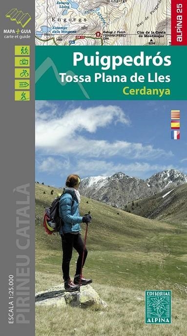 PUIGPEDROS TOSSA PLANA DE LLES 1:25.000 -ALPINA | 9788480907361 | ALPINA