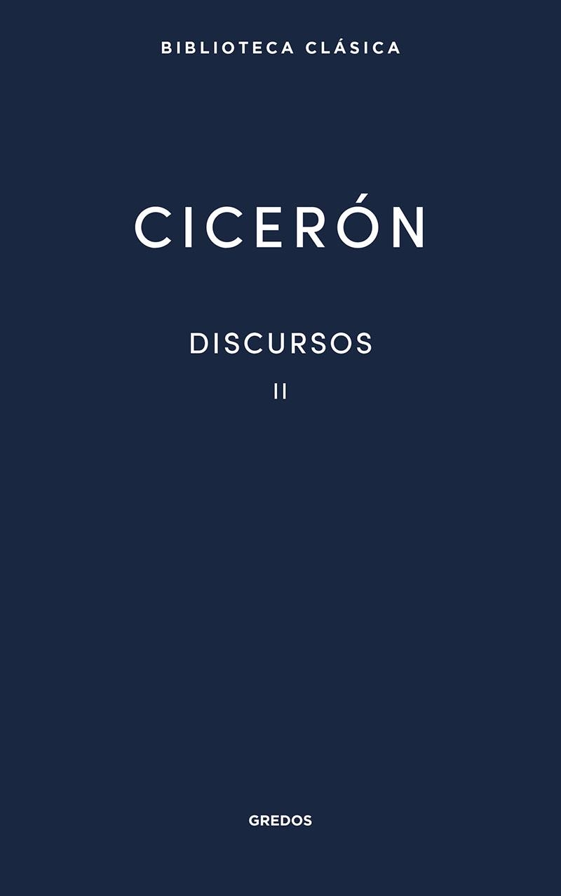 DISCURSOS  II | 9788424939267 | CICERÓN MARCO TULIO