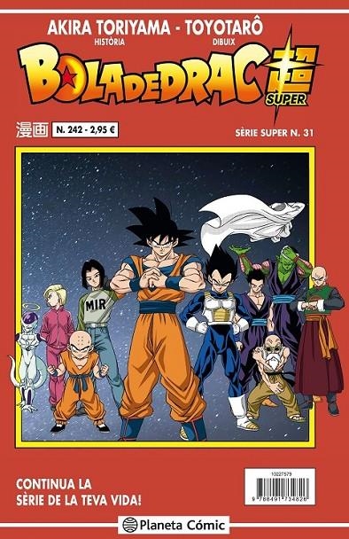 BOLA DE DRAC SÈRIE VERMELLA Nº 242 | 9788413410388 | TORIYAMA, AKIRA (1955- )- TOYOTARO