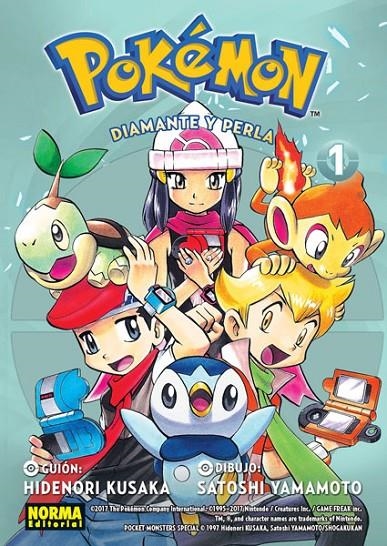 POKEMON 17. DIAMANTE Y PERLA 01 | 9788467925166 | YAMAMOTO, SATOSHI - KUSKA HIDENORI