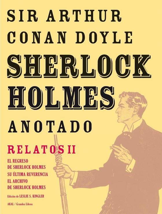 SHERLOCK HOLMES ANOTADO. RELATOS II | 9788446025436 | DOYLE, ARTHUR CONAN