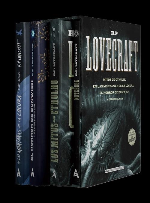 H.P. LOVECRAFT: MEJORES TÍTULOS + NOTEBOOK | 9788418008276 | LOVECRAFT, H. P. (1890-1937) [