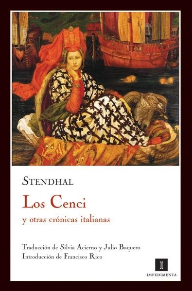 CENCI (Y OTRAS CRONICAS ITALIANAS), LOS | 9788493592790 | STENDHAL (1783-1842)