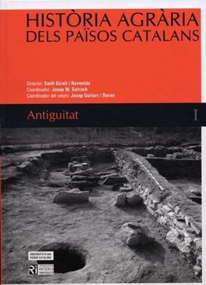 HISTORIA AGRARIA DELS PAISOS CATALANS I | 9788447528950 | GIRALT I RAVENTOS, EMILI