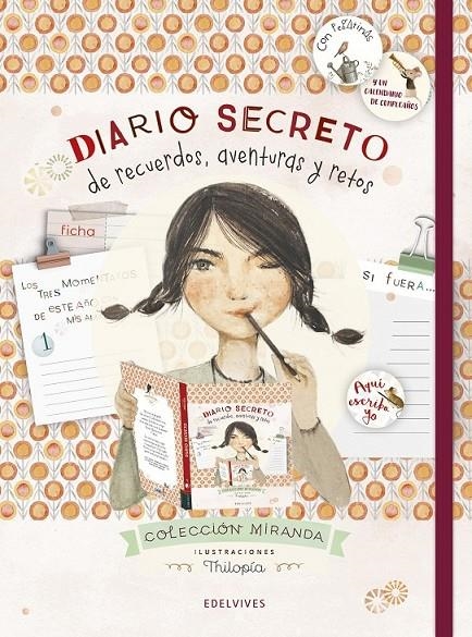 DIARIO SECRETO DE RECUERDOS, AVENTURAS Y RETOS | 9788414023433 | MIRANDA VICENTE, ITZIAR/MIRANDA VICENTE, JORGE