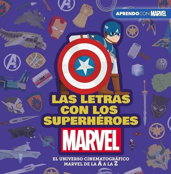 LETRAS CON LOS SUPERHÉROES MARVEL | 9788417630386 | MARVEL,