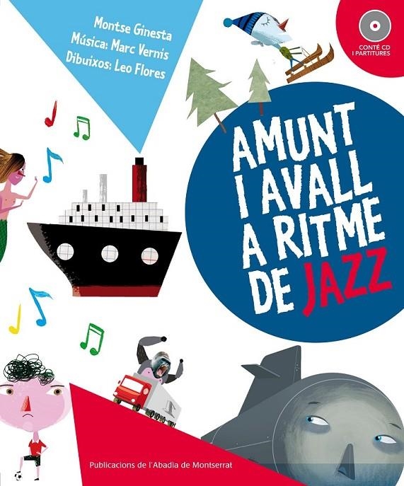 AMUNT I AVALL A RITME DE JAZZ | 9788498835236 | GINESTA CLAVEL, MONTSERRAT [VER TITULOS]