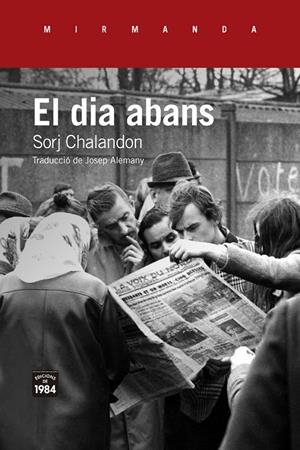 DIA ABANS,EL | 9788416987535 | CHALANDON, SORJ