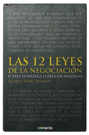 12 LEYES DE LA NEGOCIACION, LAS | 9788415431497 | FONT, ALFRED