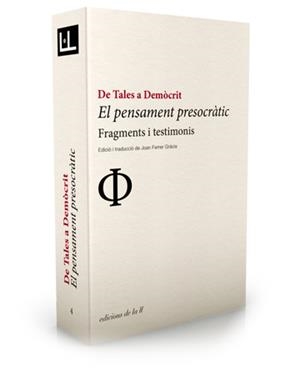 PENSAMENT PRESOCRATIC,EL | 9788494046704 | FERRER GARCIA, JOAN
