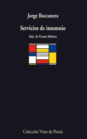 SERVICIOS DE INSOMNIO | 9788475225883 | BOCCANEGRA, JORGE