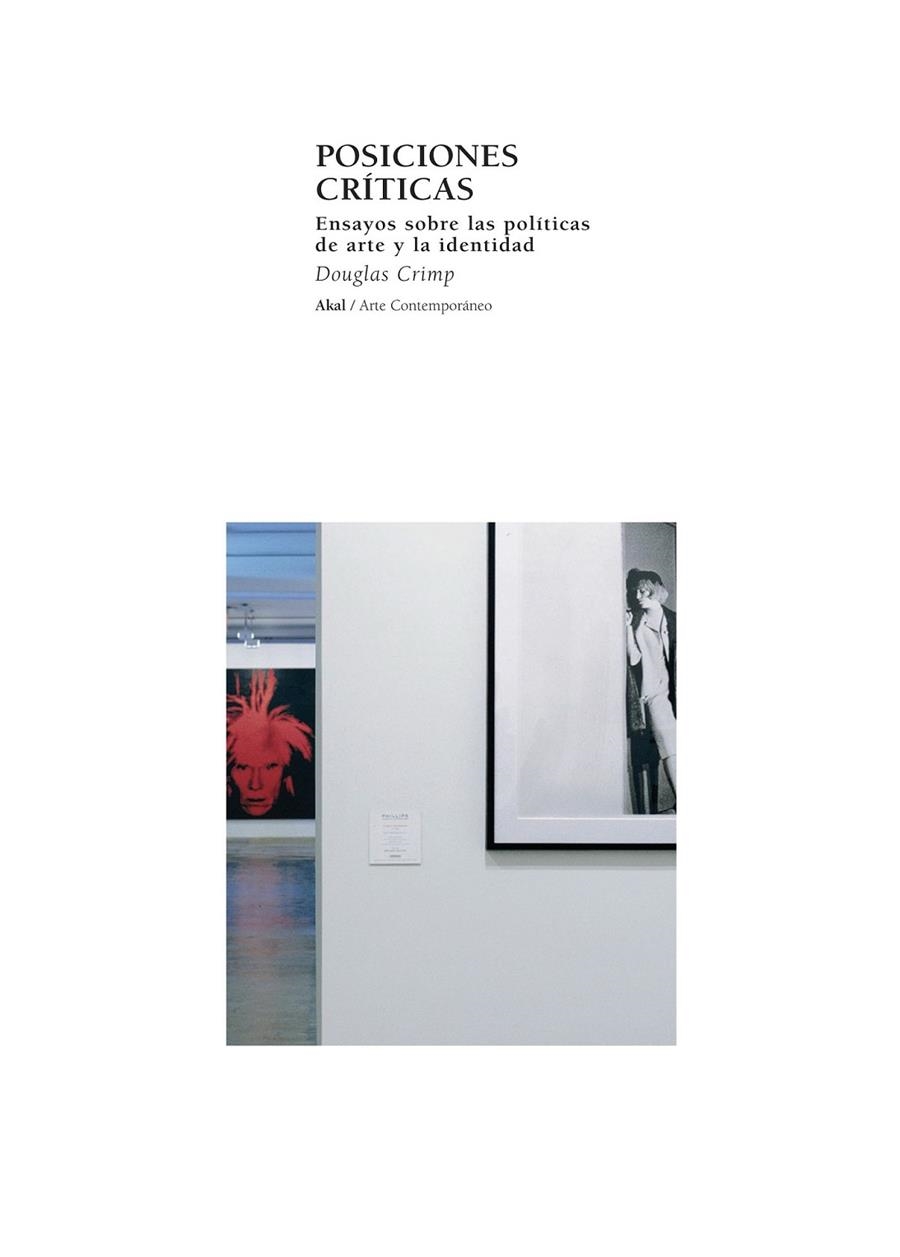 POSICIONES CRITICAS | 9788446020875 | CRIMP, DOUGLAS